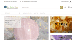 Desktop Screenshot of crystalstore.com.au